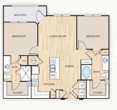 The Garbo (2x2) 542 floor plan